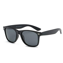 Gafas de sol polarizadas Mujeres Hombres niños Damas Unisex Protección UV400 Antideslumbrante con Estuche Gafas de sol de gran tamaño Retro Moda para  en oferta