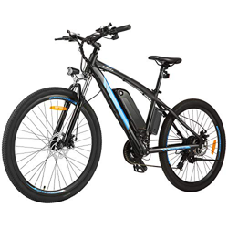 Bicicleta eléctrica de 20 a 26 pulgadas, batería de litio (36 V 8 Ah/12,5 Ah), 250 W, 21 velocidades/7 marchas. características