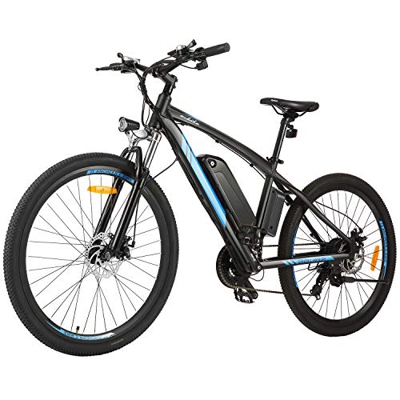 Bicicleta eléctrica de 20 a 26 pulgadas, batería de litio (36 V 8 Ah/12,5 Ah), 250 W, 21 velocidades/7 marchas.