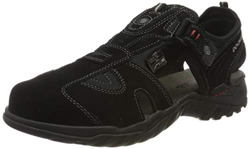 Dockers by Gerli 36li013-200100, Sandalias Punta Cerrada para Hombre, Negro (Schwarz 100), 44 EU precio