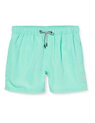 Jack & Jones Jjiaruba Jjswim Shorts AKM STS Bañador para Hombre, Aruba Blue, S