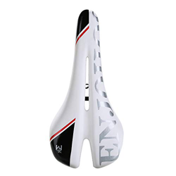ENJOHOS Hombres Mujeres Silla de Bicicleta de Cuero Acolchada Silla de Bicicleta de montaña Profesional Silla de Montar de Bicicleta MTB Cojín de Bici características