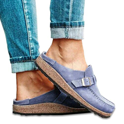 Syfinee Women Casual Comfy Clogs Suede Slip On Sandals Summer Home Office Shoes precio
