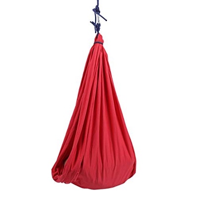 Bluelliant Hamaca Oscilación Columpio De Terapia Tela Colgante Infantil De Jardin Exterior Interior para Niños con Necesidades Especiales con Autismo 