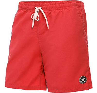 Ladeheid Bañador de Natación Short Baño Hombre LA40-129 (Rojo, 4X-Large)