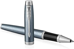 Parker IM - Bolígrafo Roller, Punto fino, color Azul (Light Blue Grey Chrome trim) precio