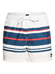 Quiksilver Sunset 15" - Short De Natación para Hombre Jam/Volley, Hombre, Snow White, S en oferta