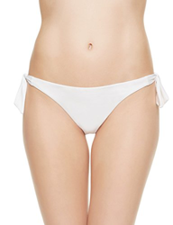 eonar Mujer Braguita De Bikini con Lados Cheeky Brasileños Tangas (S,White) precio
