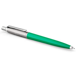 Parker Jotter Originals colección de bolígrafos, acabado retro verde de los 90, punta mediana, tinta azul, una unidad precio
