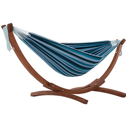 Vivere - Hamaca Doble de algodón con Estructura de Arco de Madera de Pino Maciza, C8SPCT-34 características