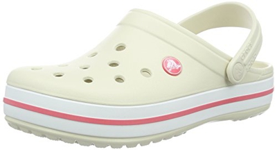 Crocs Crocband U, Zuecos Unisex Adulto, Beige (Stucco-Melon 1AS) 48-49 EU
