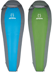ATEPA Compact 800 Saco de Dormir Ultraligero Funda Estilo Momia para 2 – 3 Estaciones para el hogar, Acampada al Aire Libre, Senderismo características