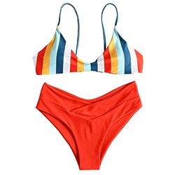 ZEZCLO - Conjunto - para mujer Rojo rosso M en oferta