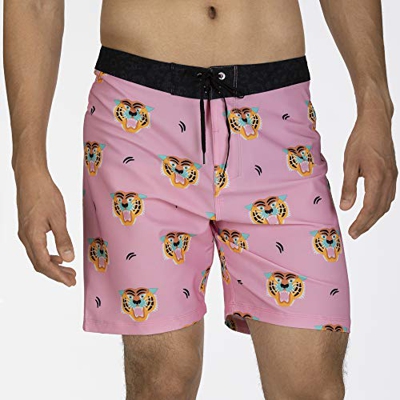 Hurley M Phtm Party Pack 18' Bañador, Hombre, Washed Pink, 33