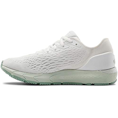 Under Armour HOVR Sonic 3, Zapatillas para Correr de Carretera Mujer, Cristal de mar Blanco Esmalte Azul 103, 43 EU