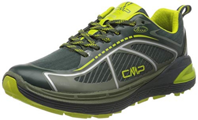 CMP – F.lli Campagnolo Nashira Maxi Shoe, Zapatillas de Trail Running Hombre, Verde Jungle Muschio 66ue, 45 EU