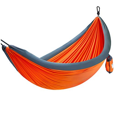 Forceatt Hamaca para Acampar al Aire Libre para 1-2 Personas, Tela de paracaídas de Nylon de Alta Fibra 210T, Carga máxima de 200KG, Adecuada para Cam