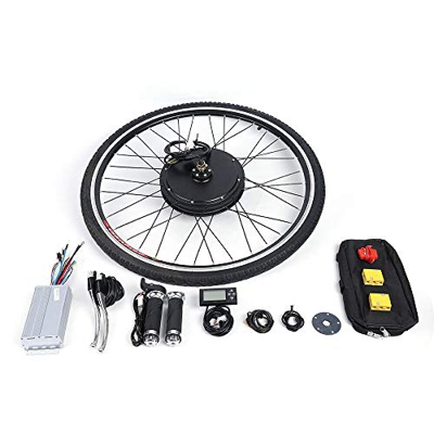 Kit de conversión para bicicleta eléctrica TFCFL de 28 pulgadas, 36 V, 500 W, LCD, para bicicleta eléctrica