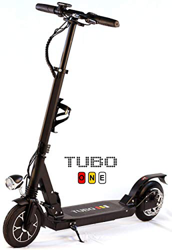 TUBO One, Scooter Patinete eléctrico plegable para adultos, 11 kg, ruedas de 8 pulgadas, motor de 250W, batería de 36V 5Ah, autonomía 15 km en oferta