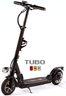 TUBO One, Scooter Patinete eléctrico plegable para adultos, 11 kg, ruedas de 8 pulgadas, motor de 250W, batería de 36V 5Ah, autonomía 15 km