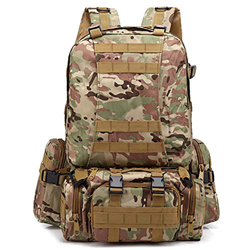 MatSailer - Mochila táctica militar para exteriores, paquete de asalto de 3 días, mochila Molle militar de 50 litros para camping, caza, supervivencia precio