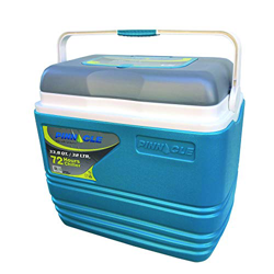 Pinnacle Nevera Portátil 25 litros Mini, Camping, Deportes, Playa, Azul Celeste, 44 x 26 x 40 cm en oferta