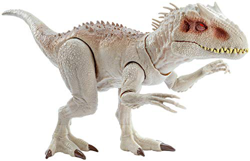 Jurassic World - Dino Rivals Indominus Rex, dinosaurio de juguete para niños +4 años (Mattel GNH35), Embalaje sostenible en oferta