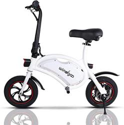 Mangoo Bicicleta Electrica Plegable Blanco 350W 36V 6.0Ah precio