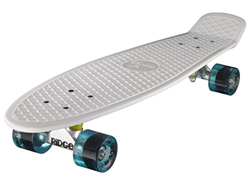 Ridge Retro 27 Skateboard, Unisex, Blanco/Azul Claro, 69 cm características