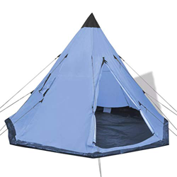 GOTOTOP Tienda de campaña 4 Personas Carpa para Camping con Mosquitera Carpa Grande Portátil para Festivales, Acampada, Familiar, 365 x 365 x 250 cm características