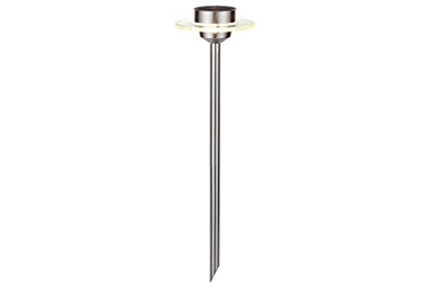 Lámpara solar de acero inoxidable Ufo, LED IP44