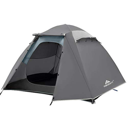 Forceatt Tienda De Campaña 4 Personas, con 100% A Prueba De UV/Viento/Impermeable, Tienda de Techo de Doble Capa Portátil Ultraligera, para Trekking,  en oferta