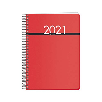 Dohe Metrópoli - Agenda, color rojo, 15 x 21 cm