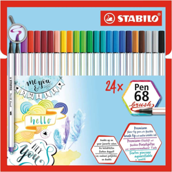 Stabilo pen 68 brush (24) características