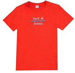 Jack and Jones Art Marwa - Camiseta para hombre, color rojo Rojo Rojo Fiery S/96 cm precio