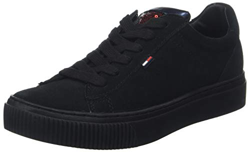 Tommy Hilfiger Big Flag Sparkle Star Sneaker, Zapatillas para Mujer, Negro (Black 990), 36 EU en oferta