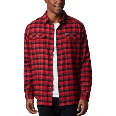 Columbia - Camisa De Hombre Flare Gun Stretch Flanne