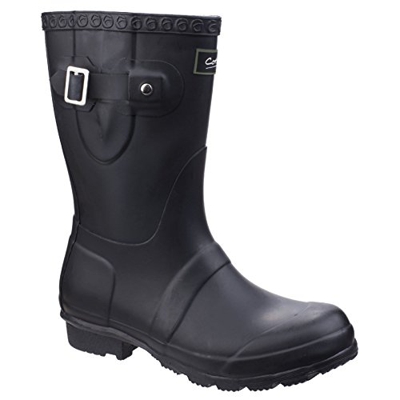 Cotswold - Botas de Agua Cortas Windsor para Chica Mujer (36 EU) (Negro)