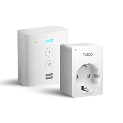 Echo Flex + Tapo P100 Enchufe inteligente, compatible con Alexa