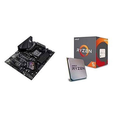 Pack Placa Base ASUS y Procesador AMD:ROG Strix B450-F Gaming y AMD RYZEN5 2600