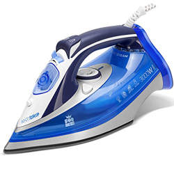 ForMe Plancha de Vapor 3000W I Vapor potente I Antigoteo I Suela de Cerámica I Temperatura y Vapor Variable I Vapor Vertical I Función Espray Vapor I  características