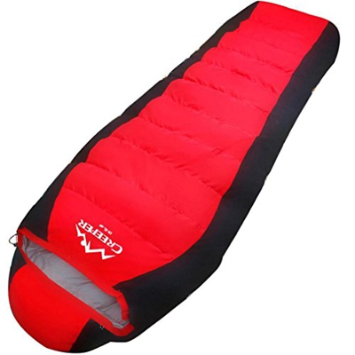 Al aire libre Bolsas de dormir Pluma / pato abajo Invierno Más grueso Camping -20 calor Camping Bolsas de dormir 2300 g , red