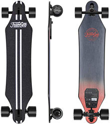 Teamgee H5 Monopatín Eléctrico Skateboard Eléctrico,Control Remoto,Ultra Delgado,Batería Integrada Doble Motor,Velocidad Máx 35 km/h,Velocidad Autonom características