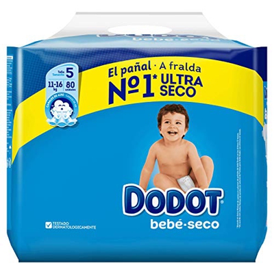 Dodot - Pañales T5 (11-16 kg) 80 Unidades