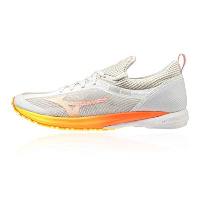 Mizuno Wave Duel 2, Zapatillas para Carreras de montaña Hombre, Ncloud White Shockingo, 44 EU