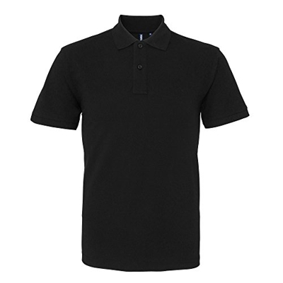 Asquith & Fox Asquith and Fox Men's Polo, Negro (Black 000), XXX-Large para Hombre