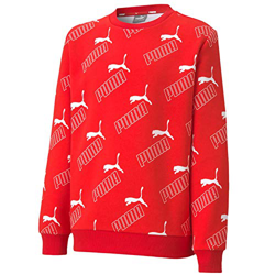 Puma Amplified 583240-11 - Sudadera roja para niño rojo 6 años en oferta