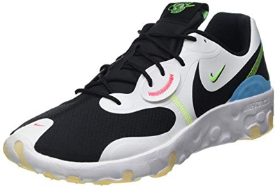 Nike Renew Lucent II, Sneaker Hombre, Summit White/Black-Blue Fury-Volt, 42.5 EU