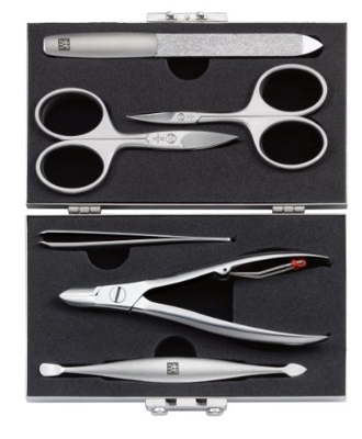 Zwilling TWINOX - Estuche de manicura en aluminio 6 piezas