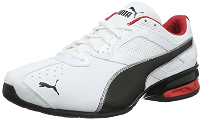 PUMA Tazon 6 FM, Zapatillas de Cross Hombre, Blanco (White/Black Silver), 46 EU